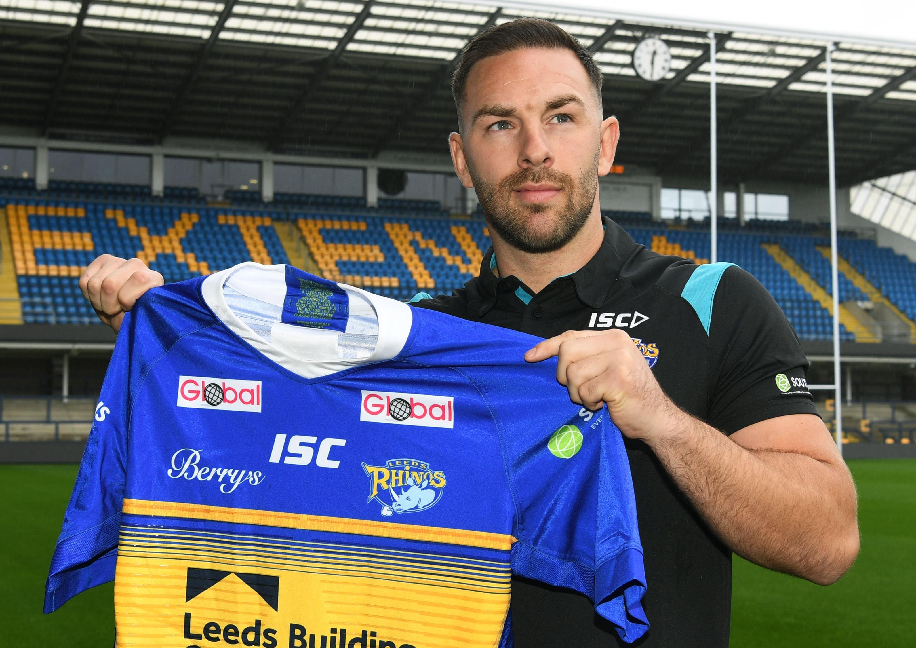 Star signing, Luke Gale. PIC: Jonathan Gawthorpe/JPIMedia