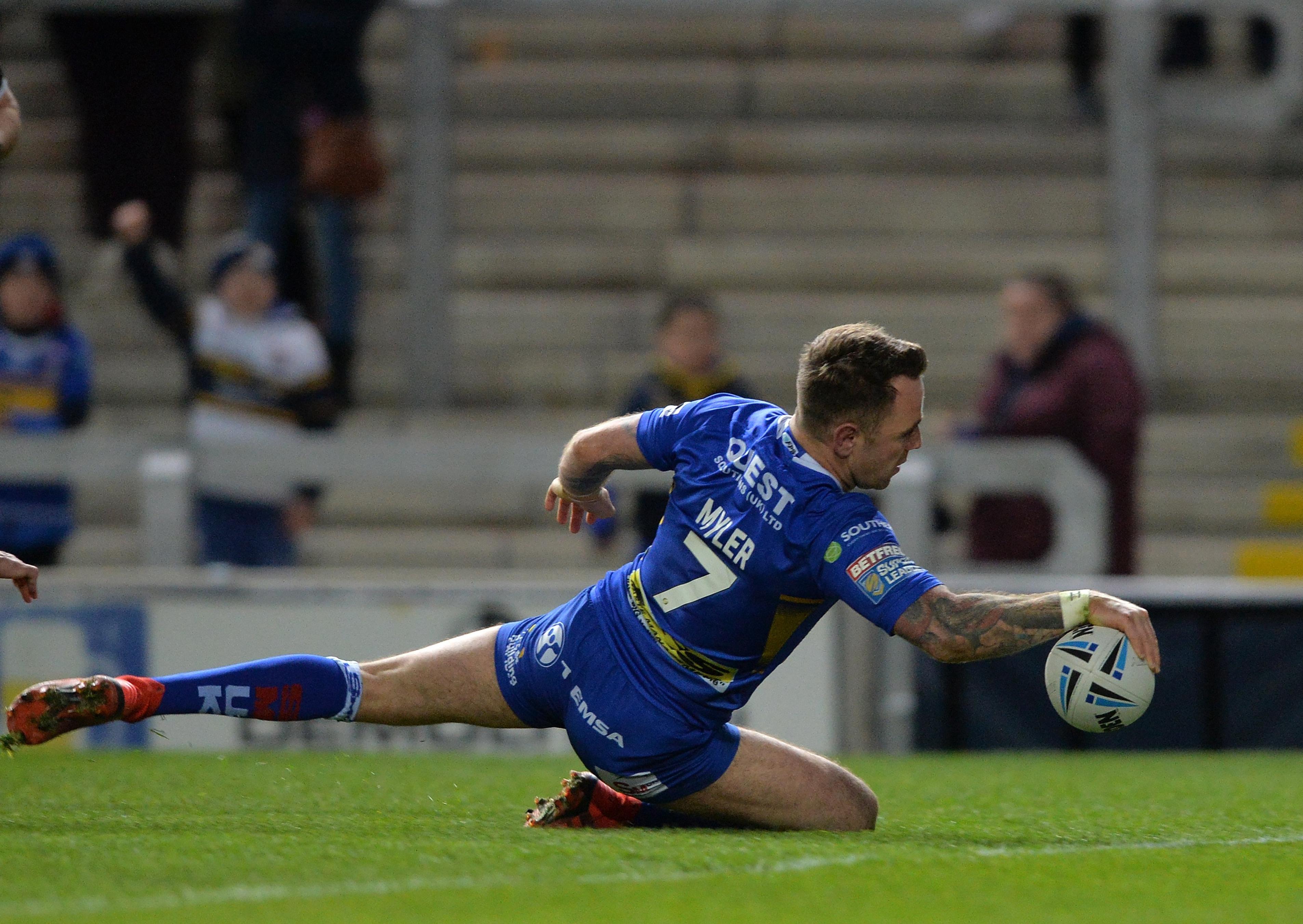 Seasoned scrum-half, Richie Myler. PIC: Bruce Rollinson/JPIMedia