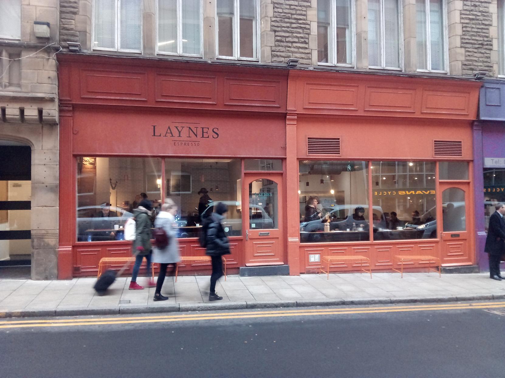 Laynes Espresso, New Station Street.