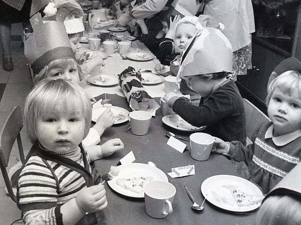 It's all a case of a little of what you fancy... as these youngsters show at Greenbank Nursery's Christmas party, Preston