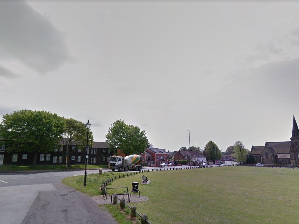 The scene of the crash at The Green in Seacroft (Photo: Google)