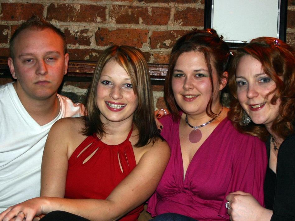 Kris, Lisa, Louise and Katie in 2005.