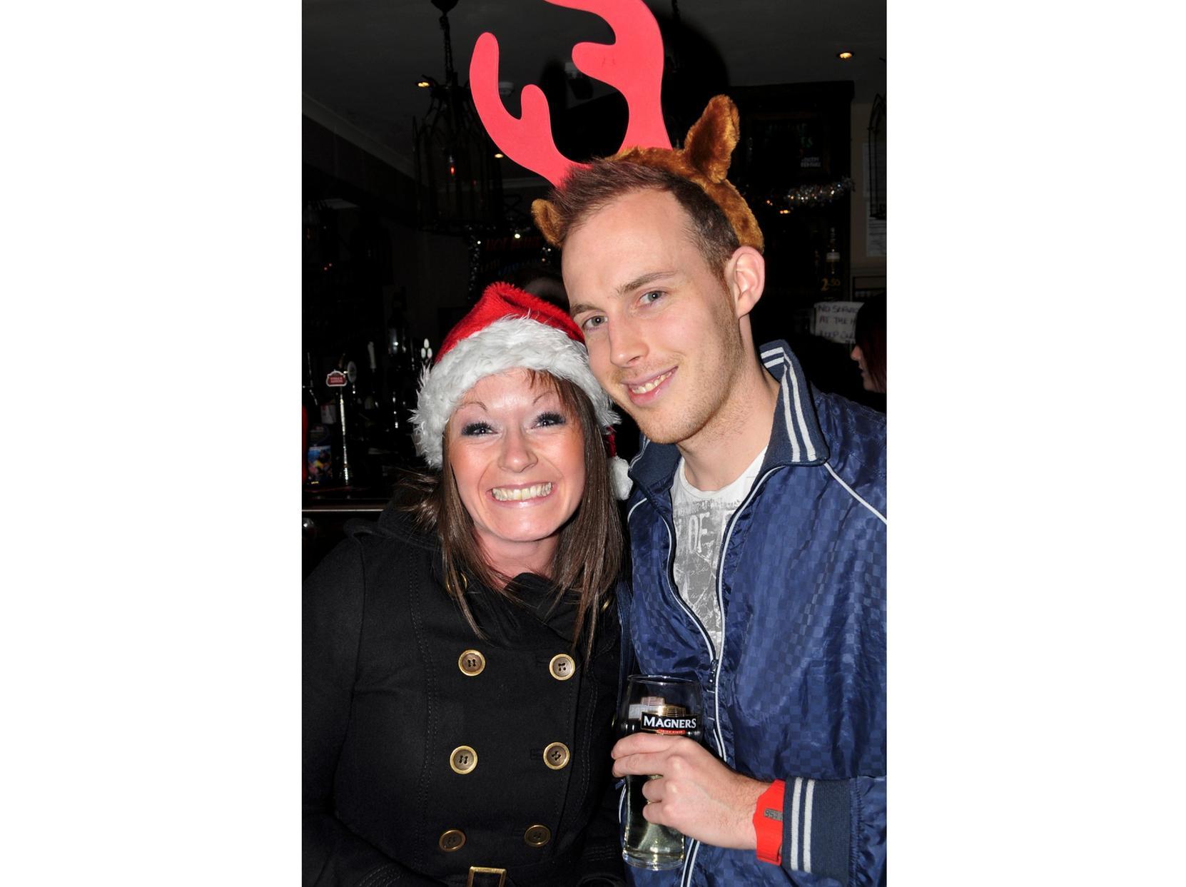 MIke and Gemma get into the festive spirit.