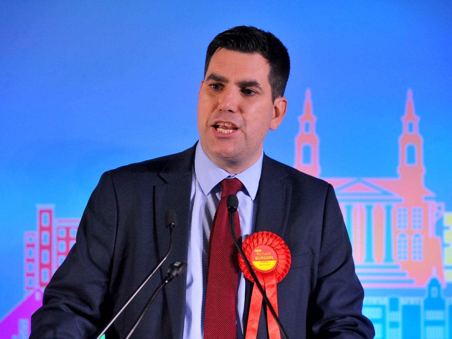 Richard Burgon held onto his seat in Leeds East.