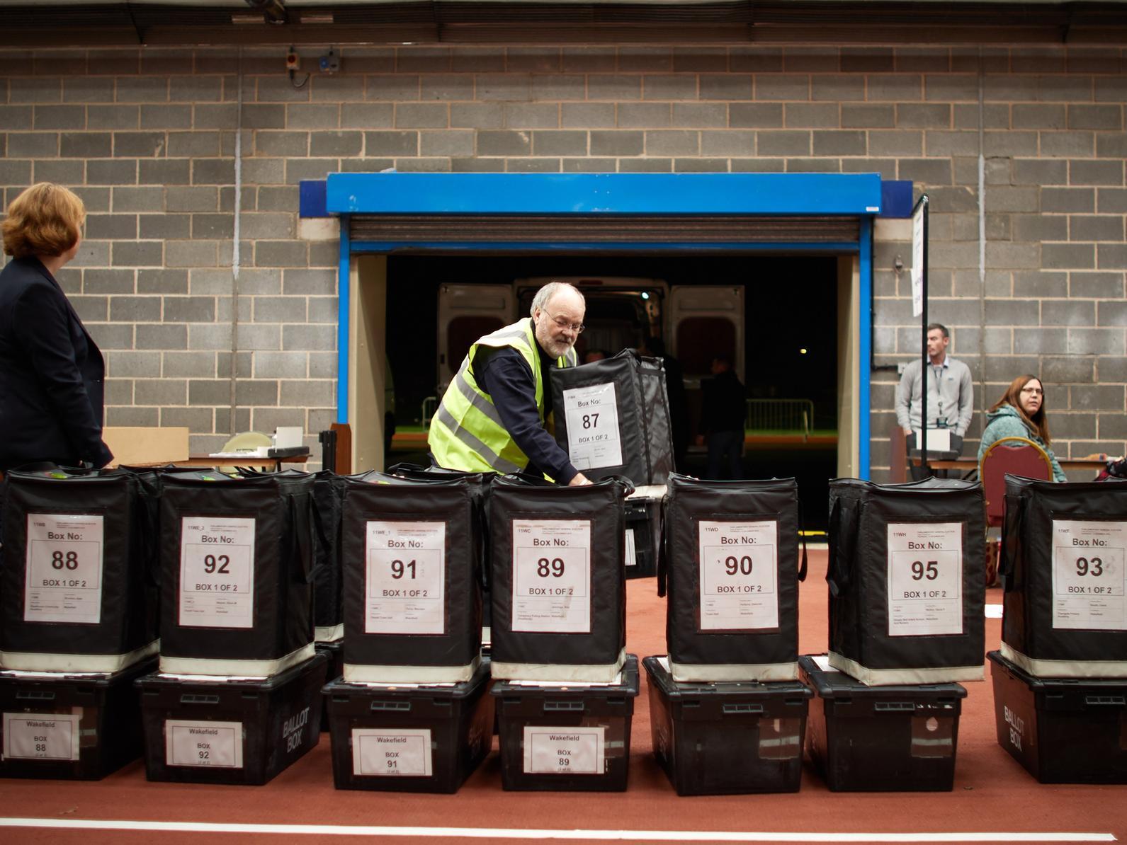 The results came through in the early hours of Friday morning.