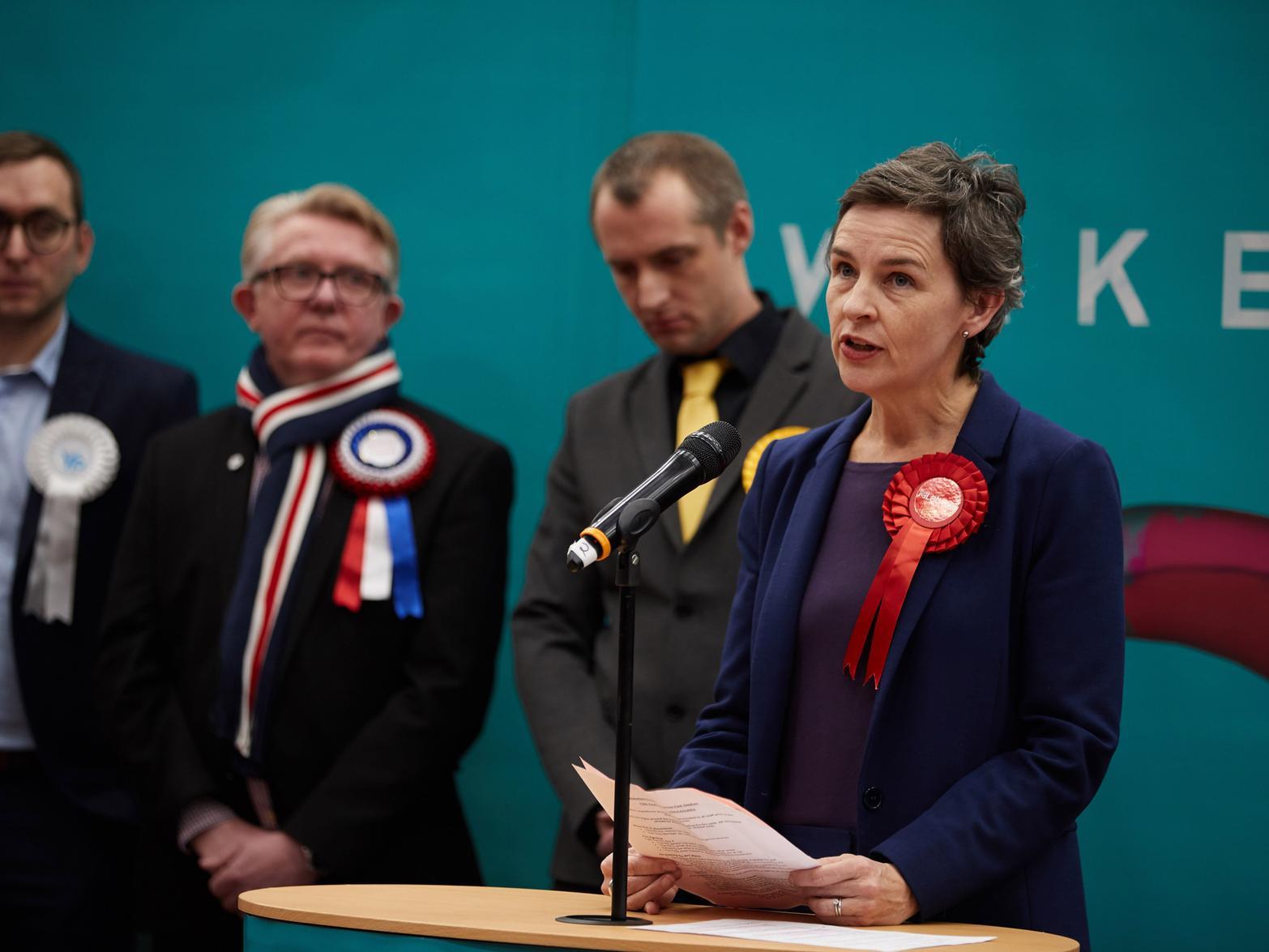 Ms Creagh accepts defeat on a dreadful night for Labour across the country.