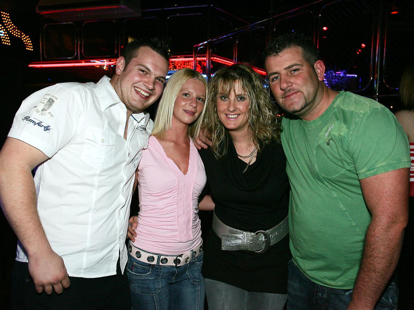 Steve McHugh, Lisa Ginelly, Simone Daley and Dave Daley at The Frontier.