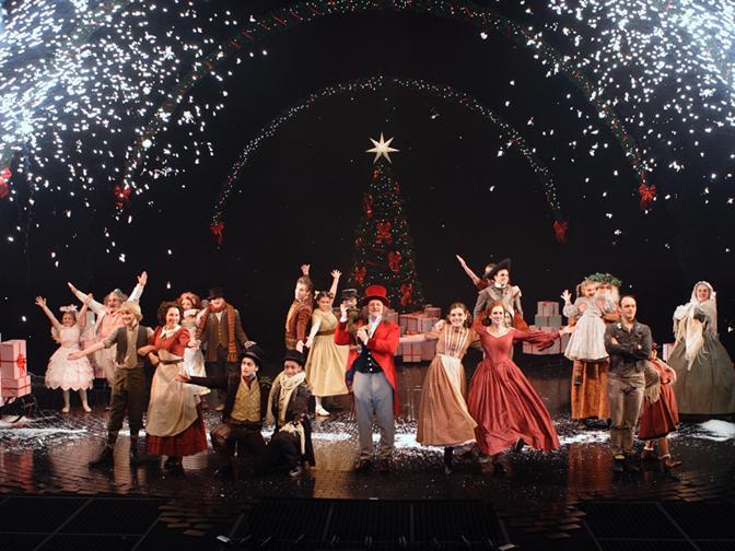 A Christmas Carol filled with chilly gothic glamour entertained the masses. Remember the puppet version of Tiny Tim?