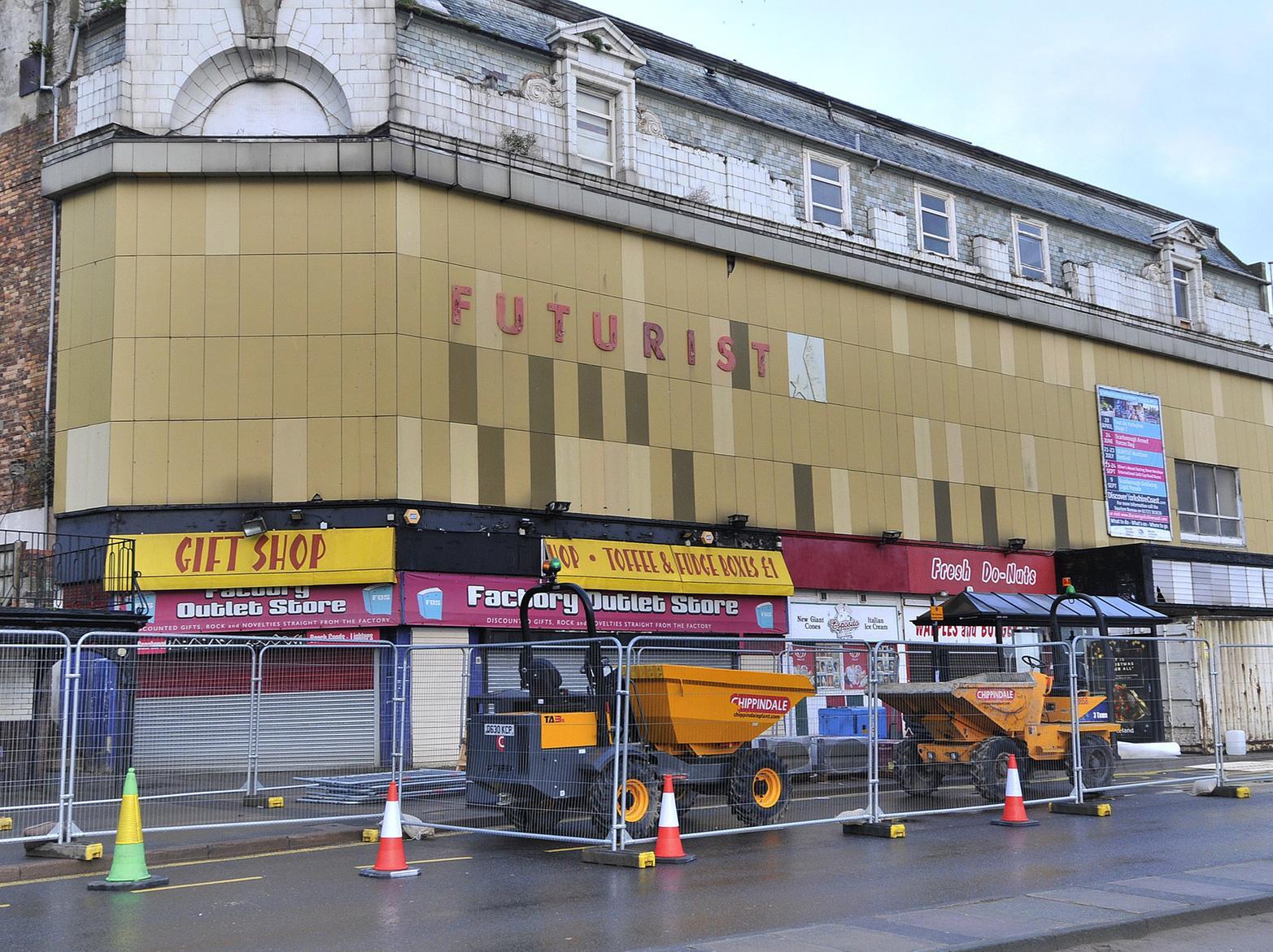 Despite a long fight from protesters, the Futurist Theatre was demolished in 2018 after closing in 2014. The future of the site is not yet known, but Flamingo Land are the preferred developer.