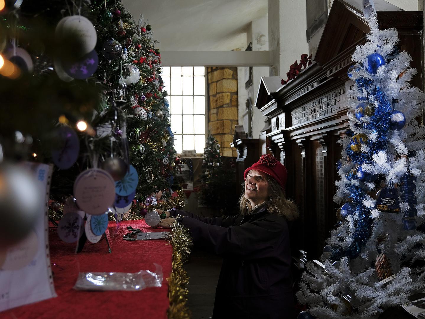 St Marys Church in Whitby holds its annual Christmas tree festival.
195224e