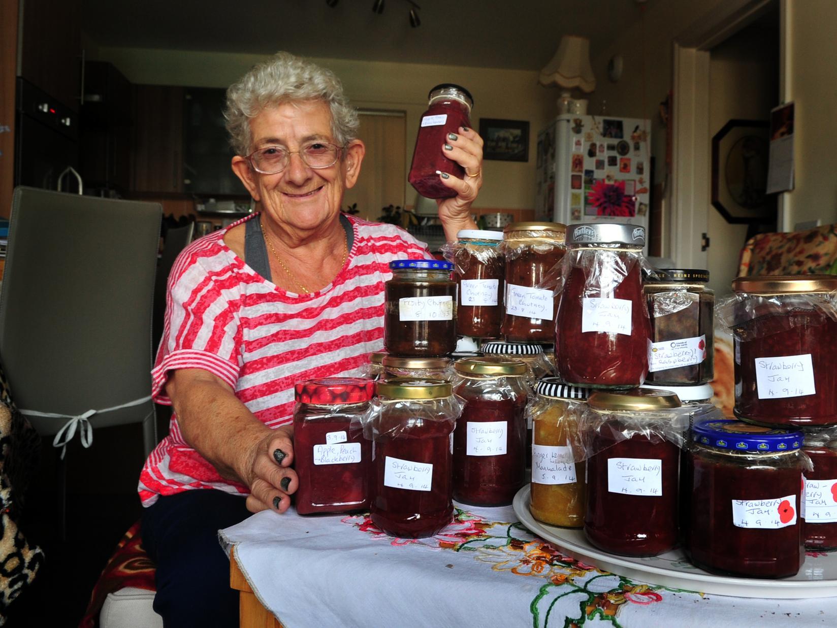 Angela Butcher, from Hunslet, made jams, chutneys and pies to raise money for Half and Half.