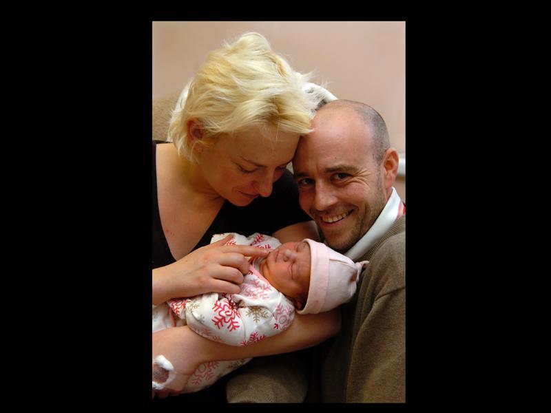 Louise and Mick Lee from Penwortham withbabyLexie, born at RPH at 9.20am weighing 7lb 5oz