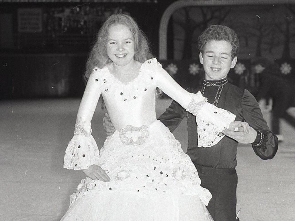 These children took part in a performance of Cinderella at Blackpool Ice Dome