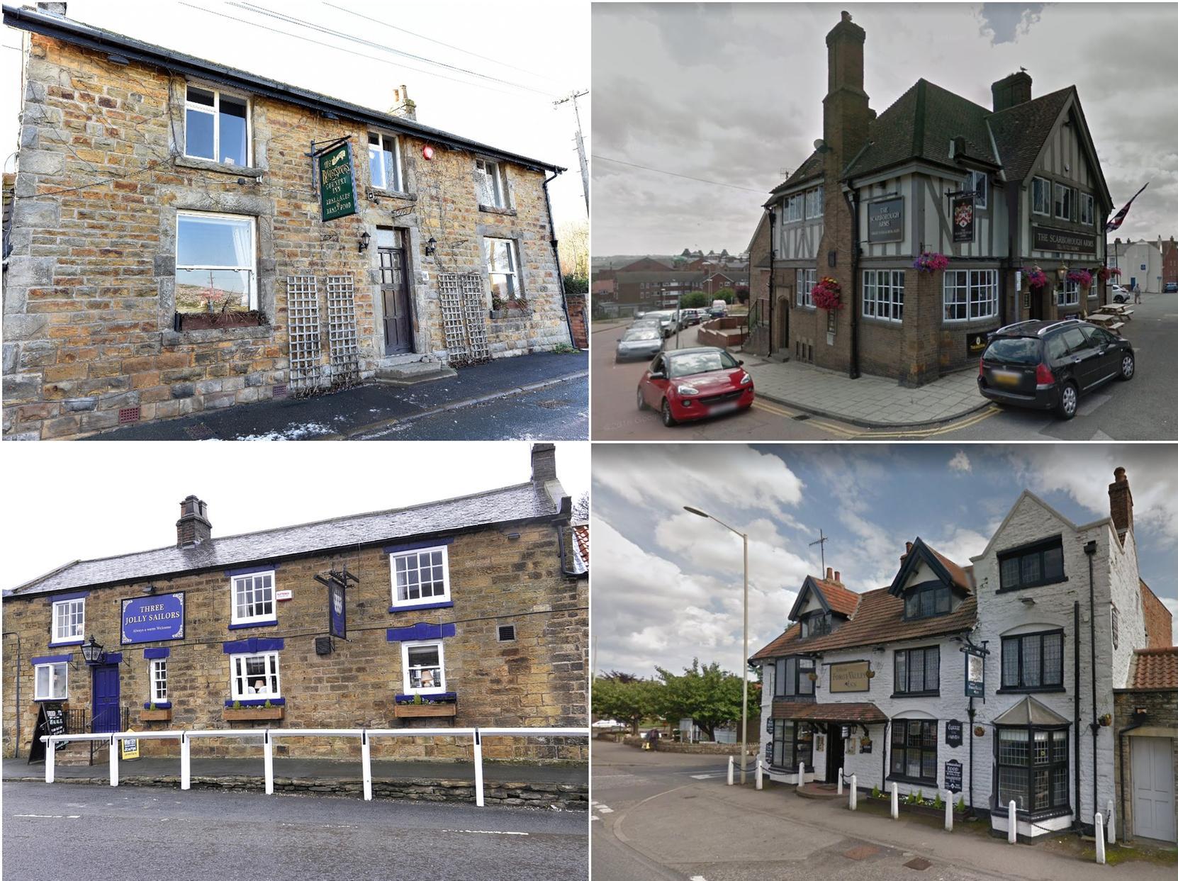 The top four best pubs for food in Scarborough according to Trip Advisor reviews.