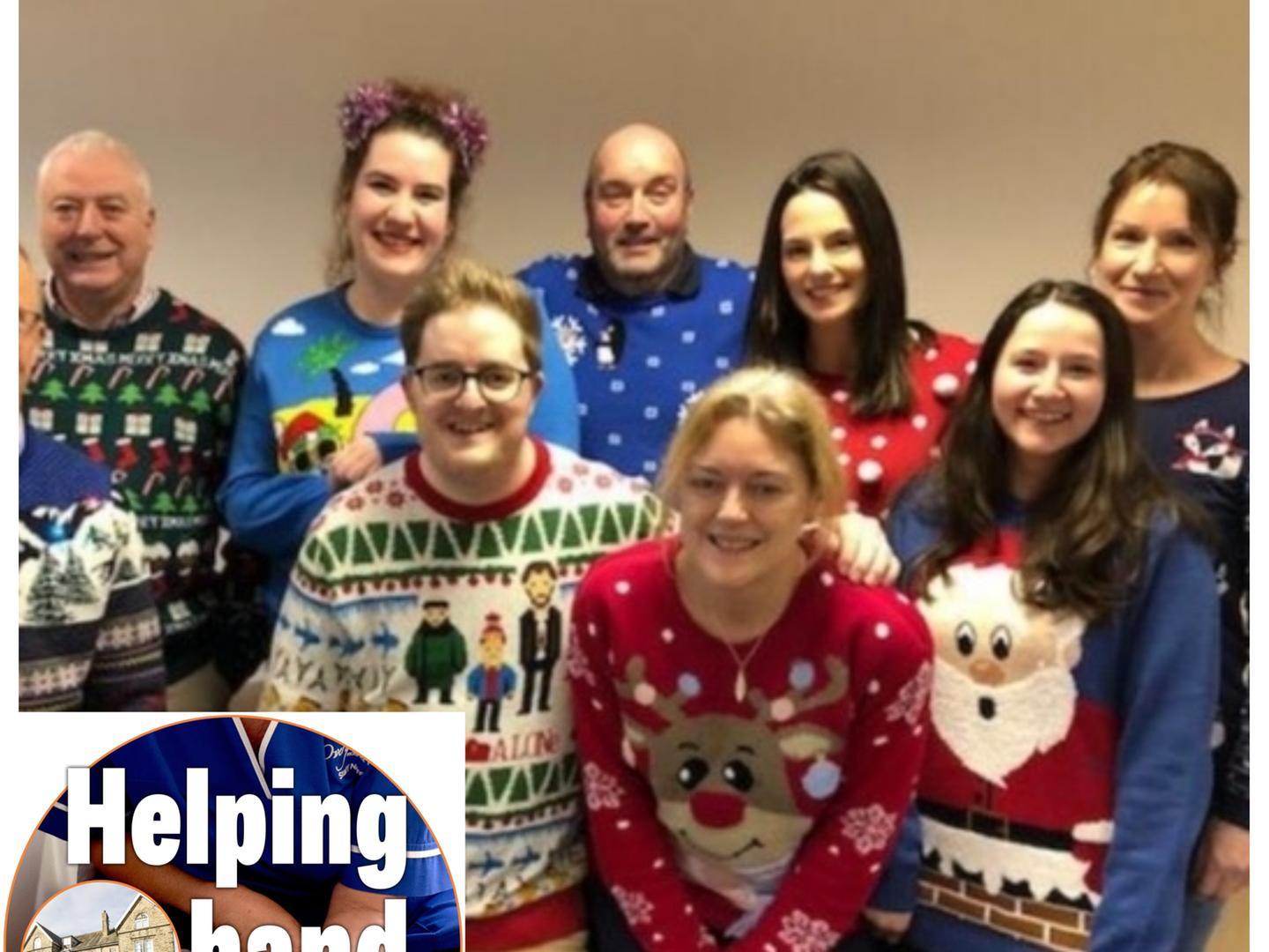 Overgate Hospice Christmas Jumper Day