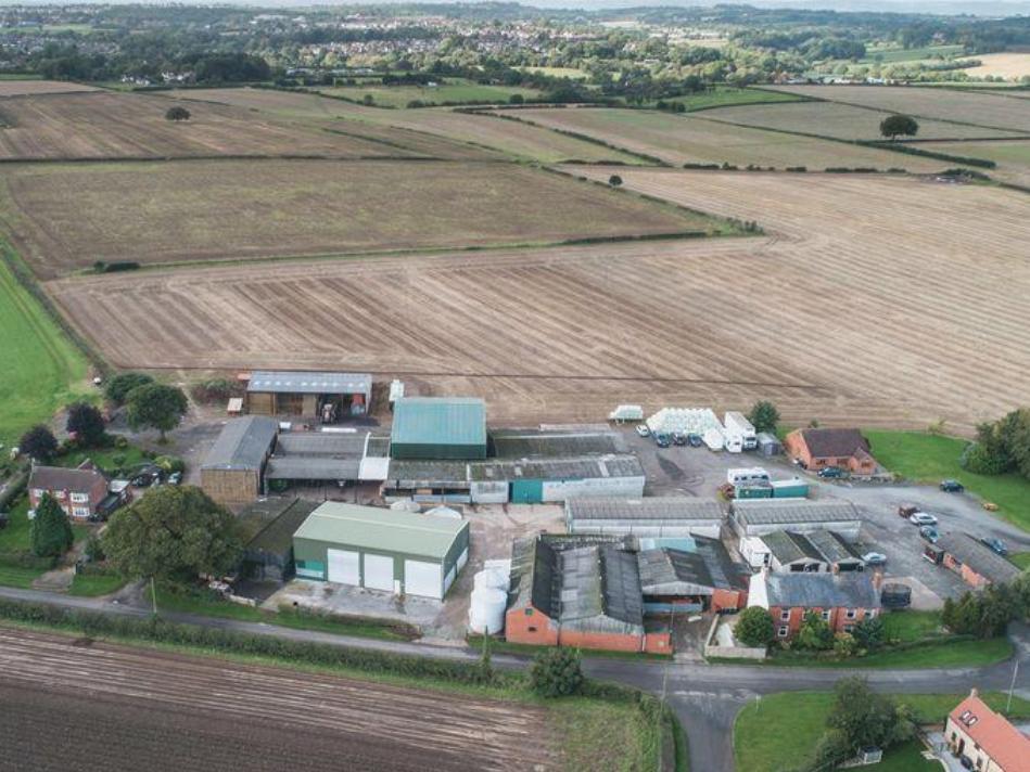 This property presents the unique opportunity to acquire a working form, including a detached farmhouse. The land boasts 93.83 acres, two semi-detached houses and a fully operational butchers and farm shop. Guide price 1,925,000 GBP