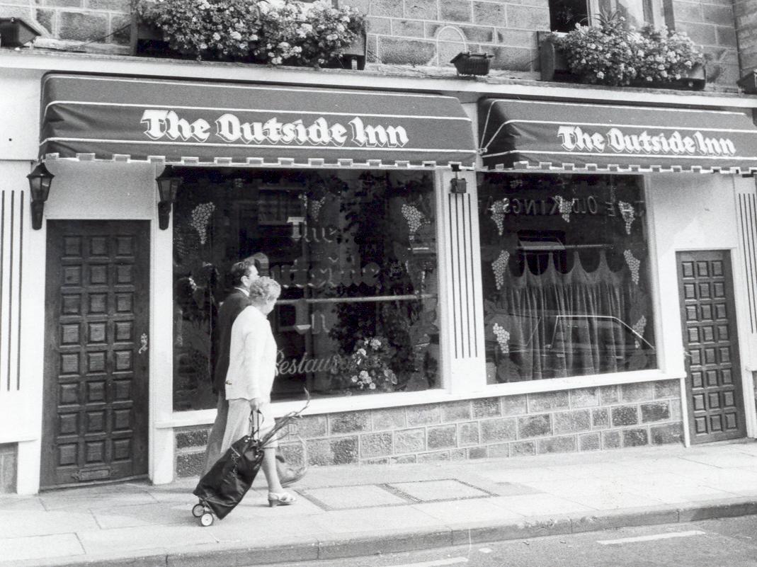 The Outside Inn - one of the few Yorkshire restaurants to be run by a dentist.