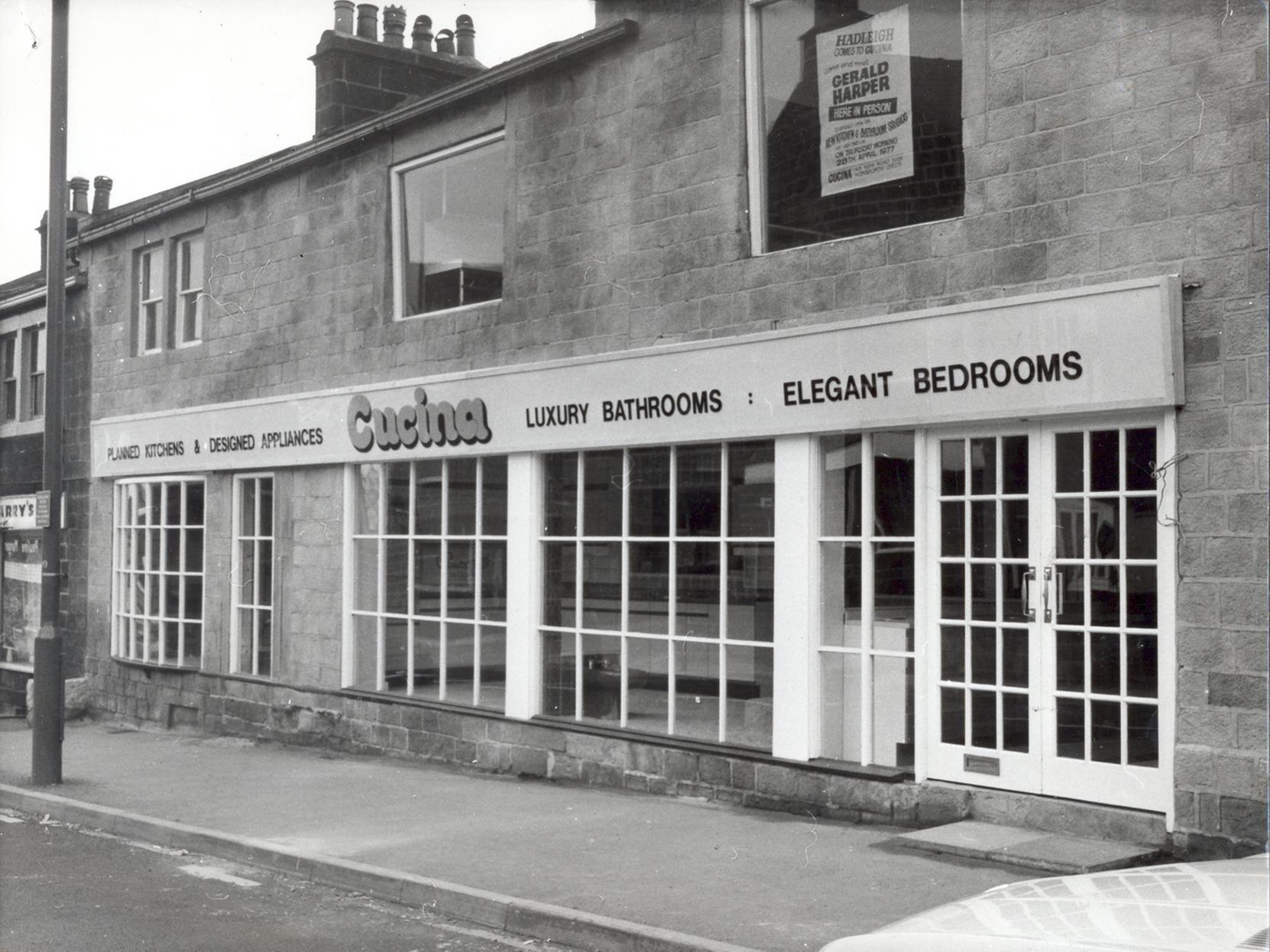 The Cucina showrooms in Horsforth was the place to go for luxury bathrooms and elegant bedrooms in the late 1970s.