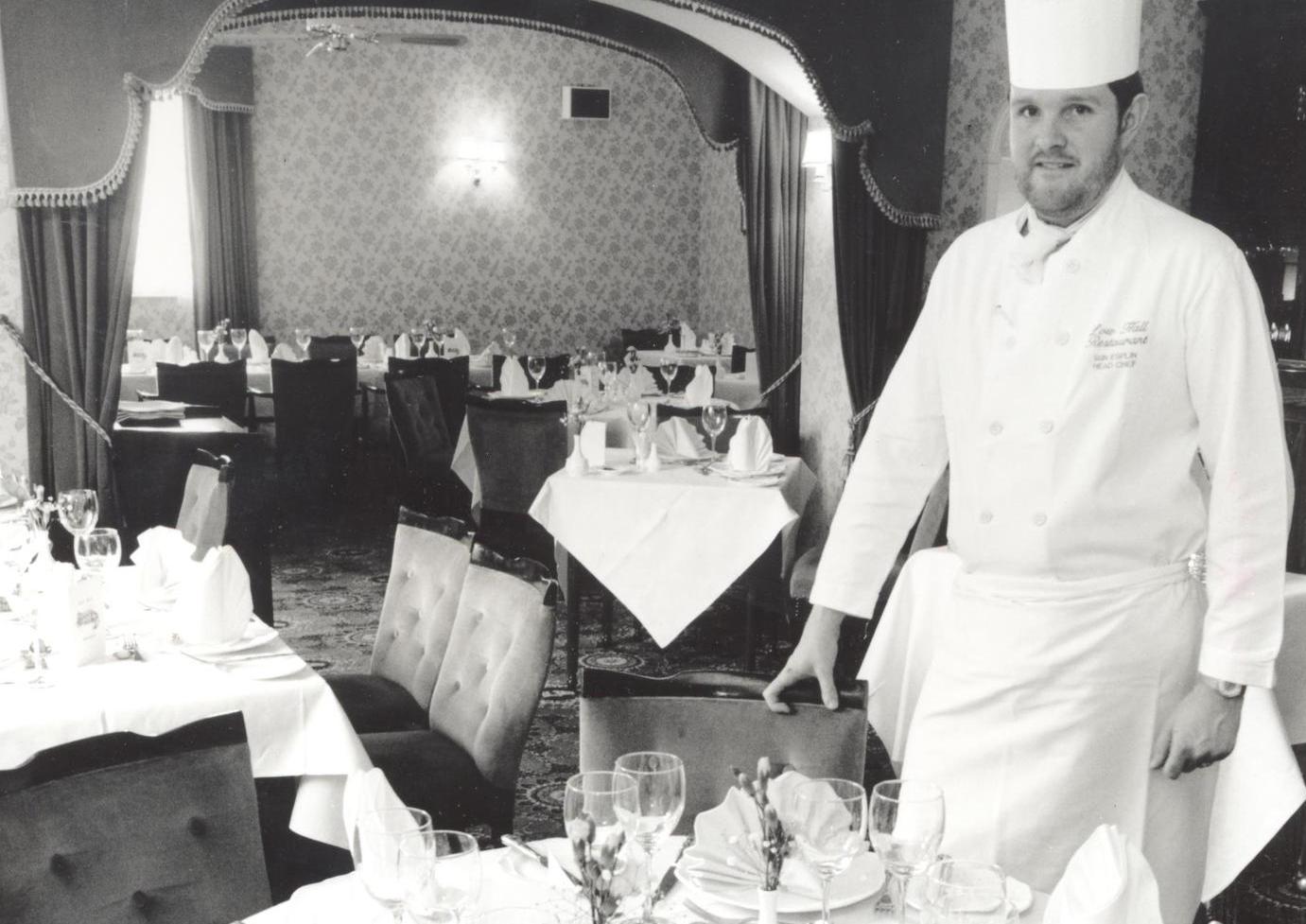 This is Iain Esplin who was head chef at Low Hall in Horsforth.