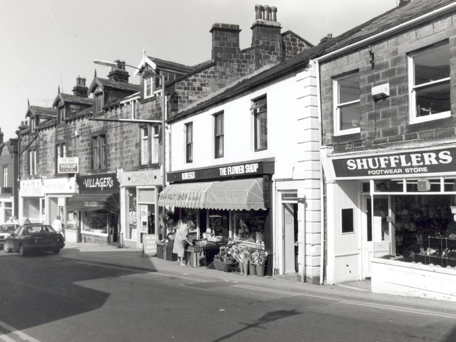 Town Street in Horsforth. How many of these shops are still open?