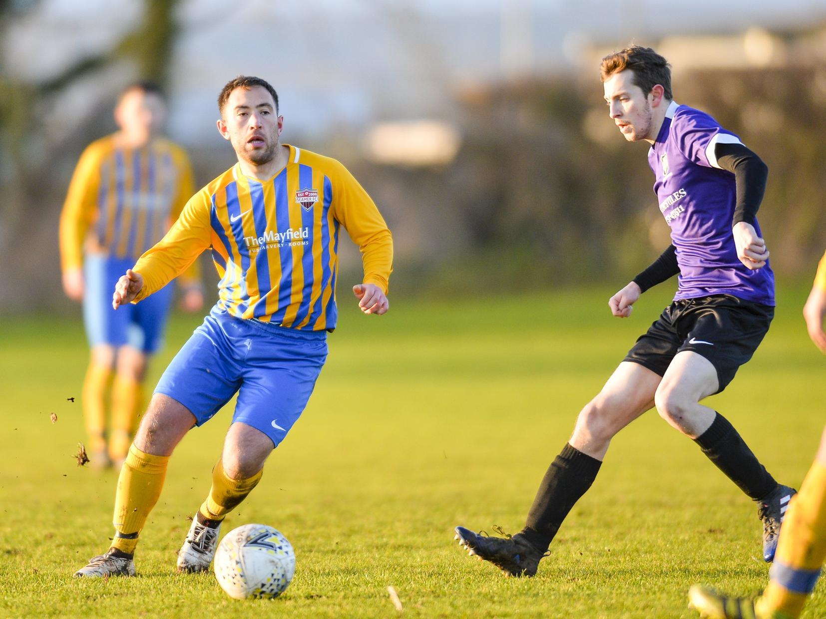 Seamer v Kirkdale United / Scarborough FA Harbour Cup / Pictures by Will Palmer