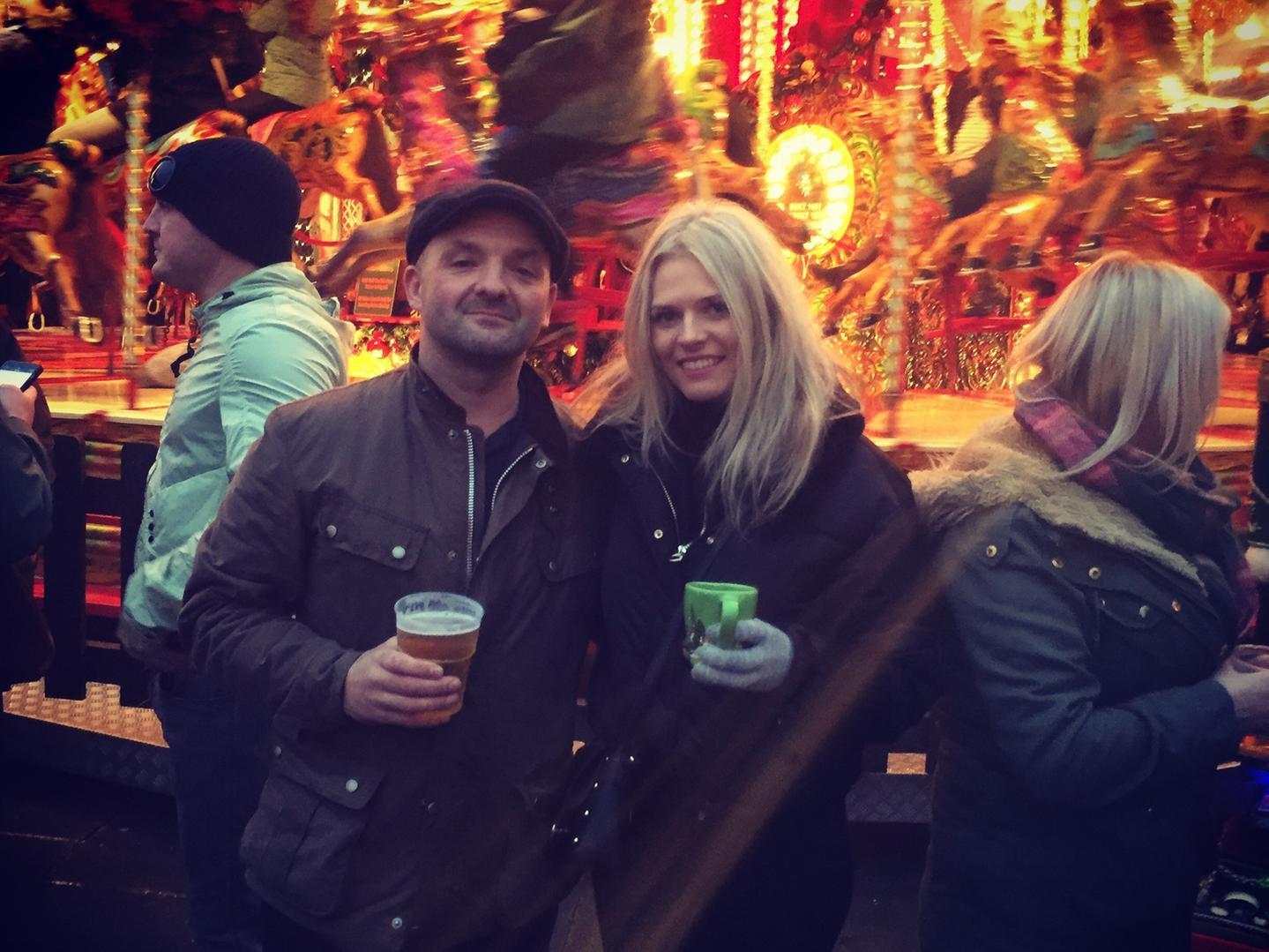 The couple, who met via a dating app last year, continued the celebrations at The Alchemist and Angelica