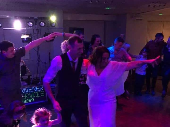 All their friend and other family members celebrated into the night at Fleetwood Bowling Club.