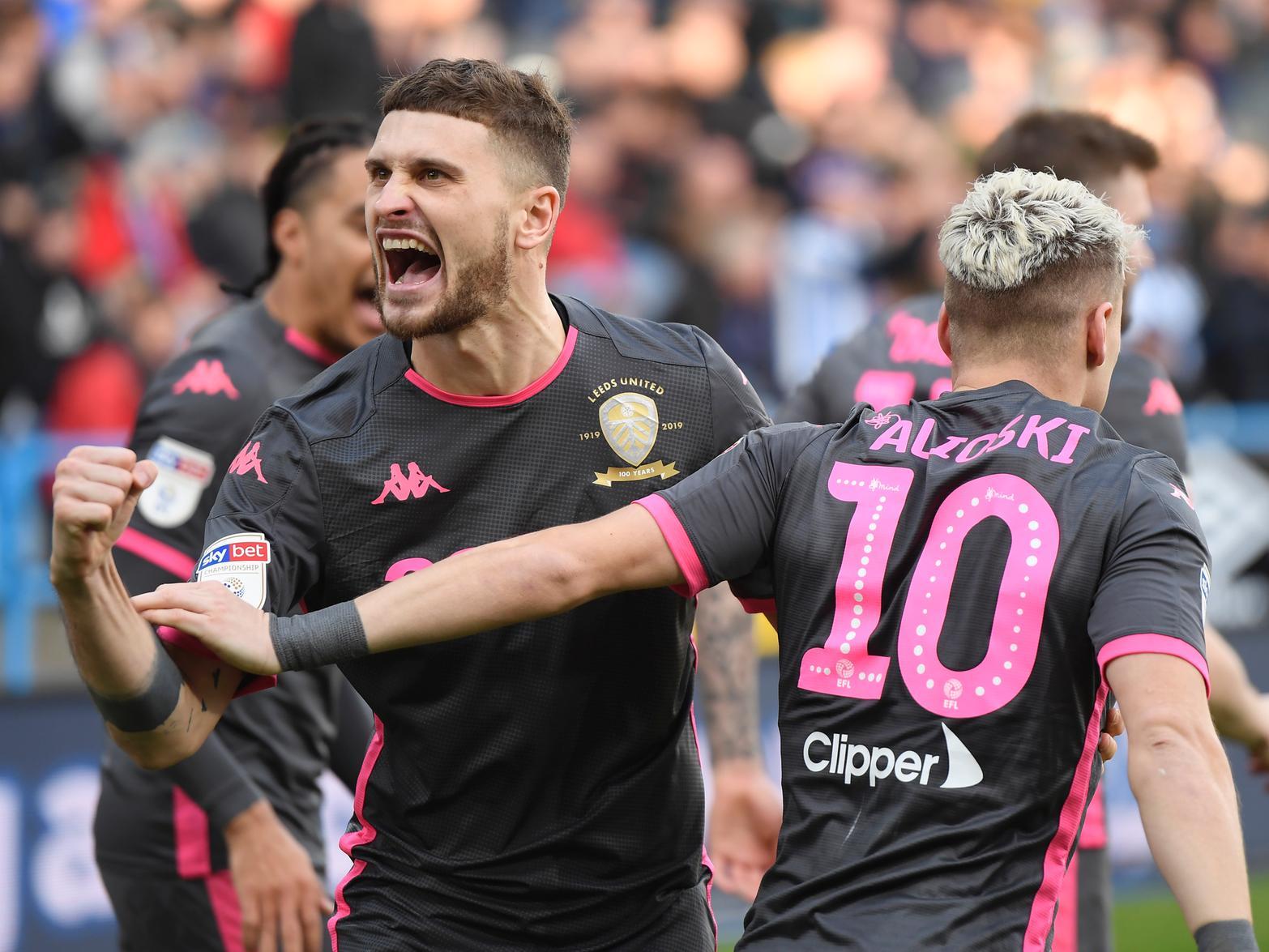 THREATENING: Leeds United's Polish international midfielder Mateusz Klich hit the post in Saturday's 2-1 loss at Fulham and is likely to play an advanced role in today's hosting of Preston North End. Photo by George Wood/Getty Images.