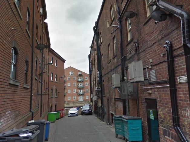Nine people were stopped and searched in the Pitfall Street area in November 2019.