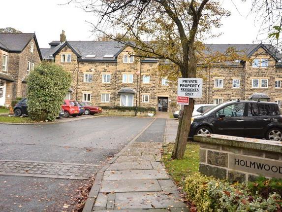 Holmwood, 21 Park Crescent, Roundhay, Leeds LS8. This one bedroom, ground floor apartment is located in a sought after retirement development for the over 55s, in the heart of Roundhay. Property agent: Manning Stainton
