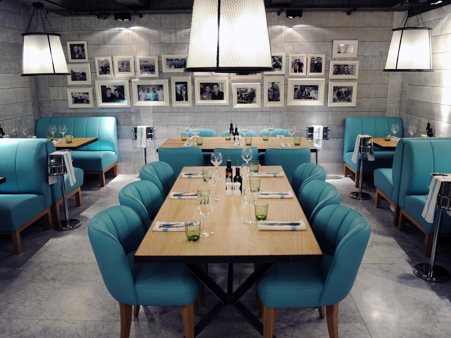 Another restaurant in the Club Individual offer - members can get get 50% of their food spend back as points when they eat at Gino D'Acampo's restaurant on Park Row.