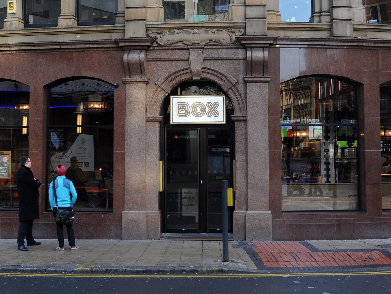 Book 24 hours in advance at The Box to secure its January deal - 50% off food from NOW until January 31. The offer is valid from Monday to Friday in the city centre and Headingley branches.