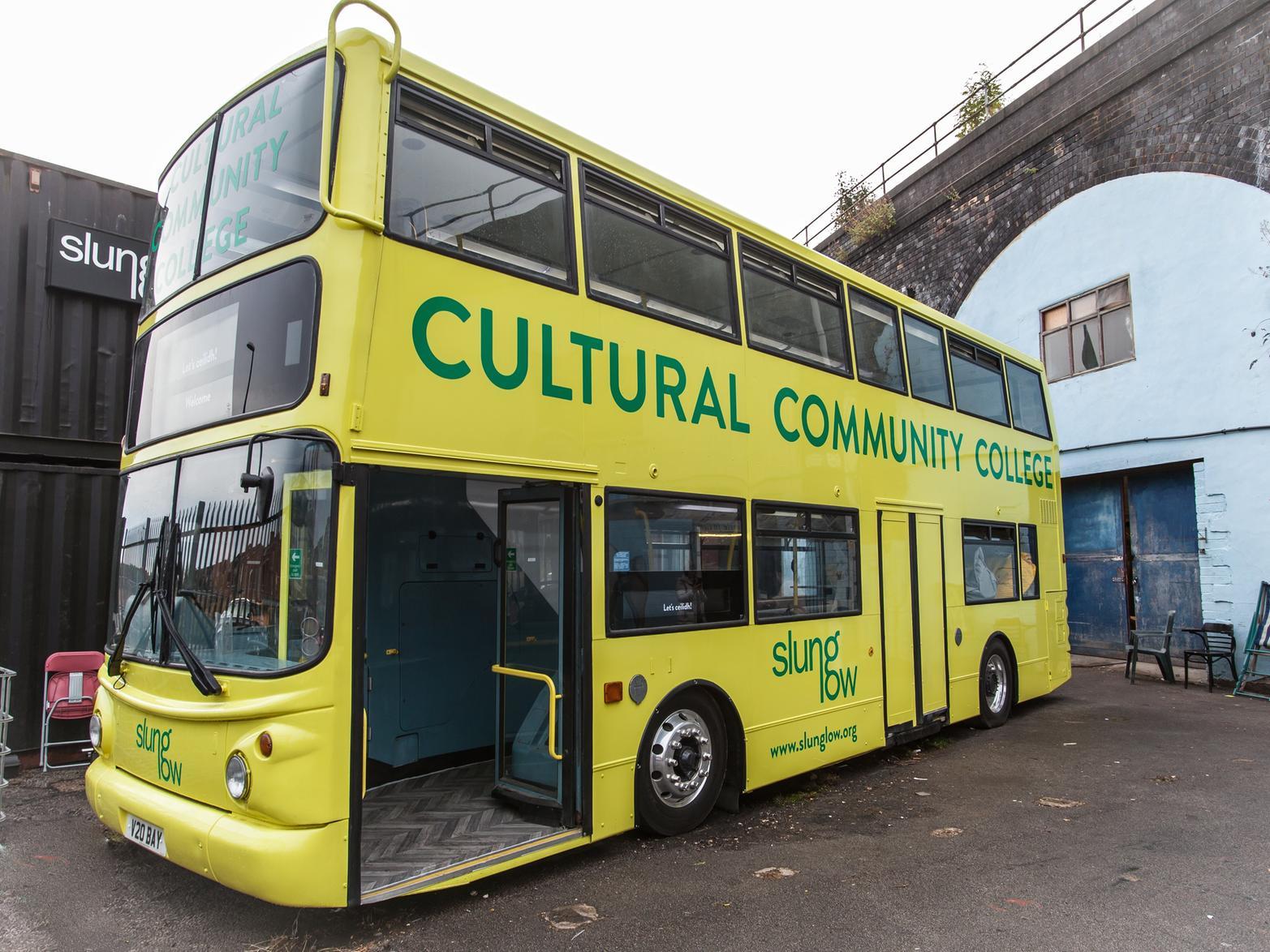 The learning bus is called the Cultural Community College