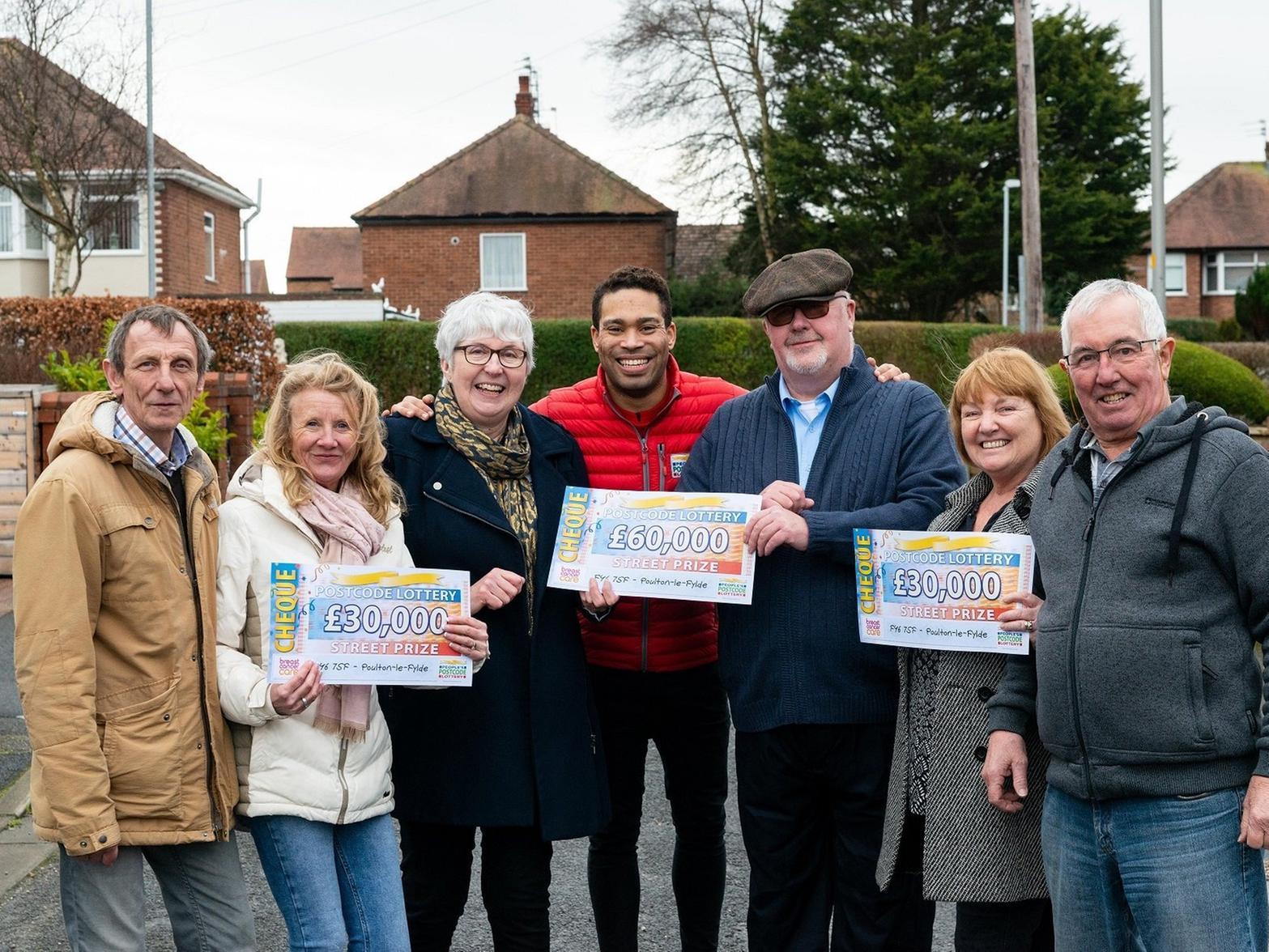 February was the month we asked if Birch Way in Poulton was the luckiest street on the Fylde coast. Thats because six neighbours on the road were handed cheques totalling 210,000 after a massive win on the Postcode Lottery.