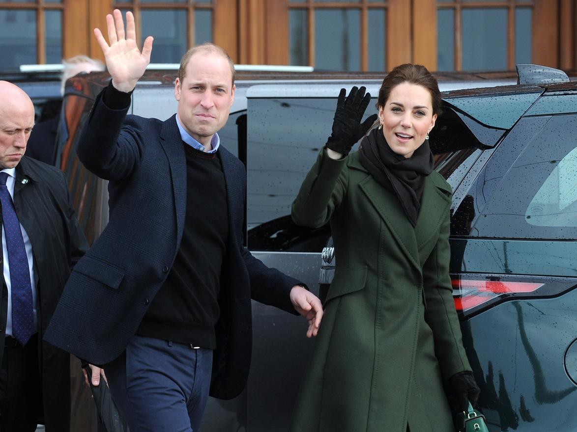 The resort welcomed royalty on a rainy day back in March, Prince William and his wife, the Duchess of Cambridge, arrived at Blackpool Tower and greet members of the public on the Comedy Carpet.