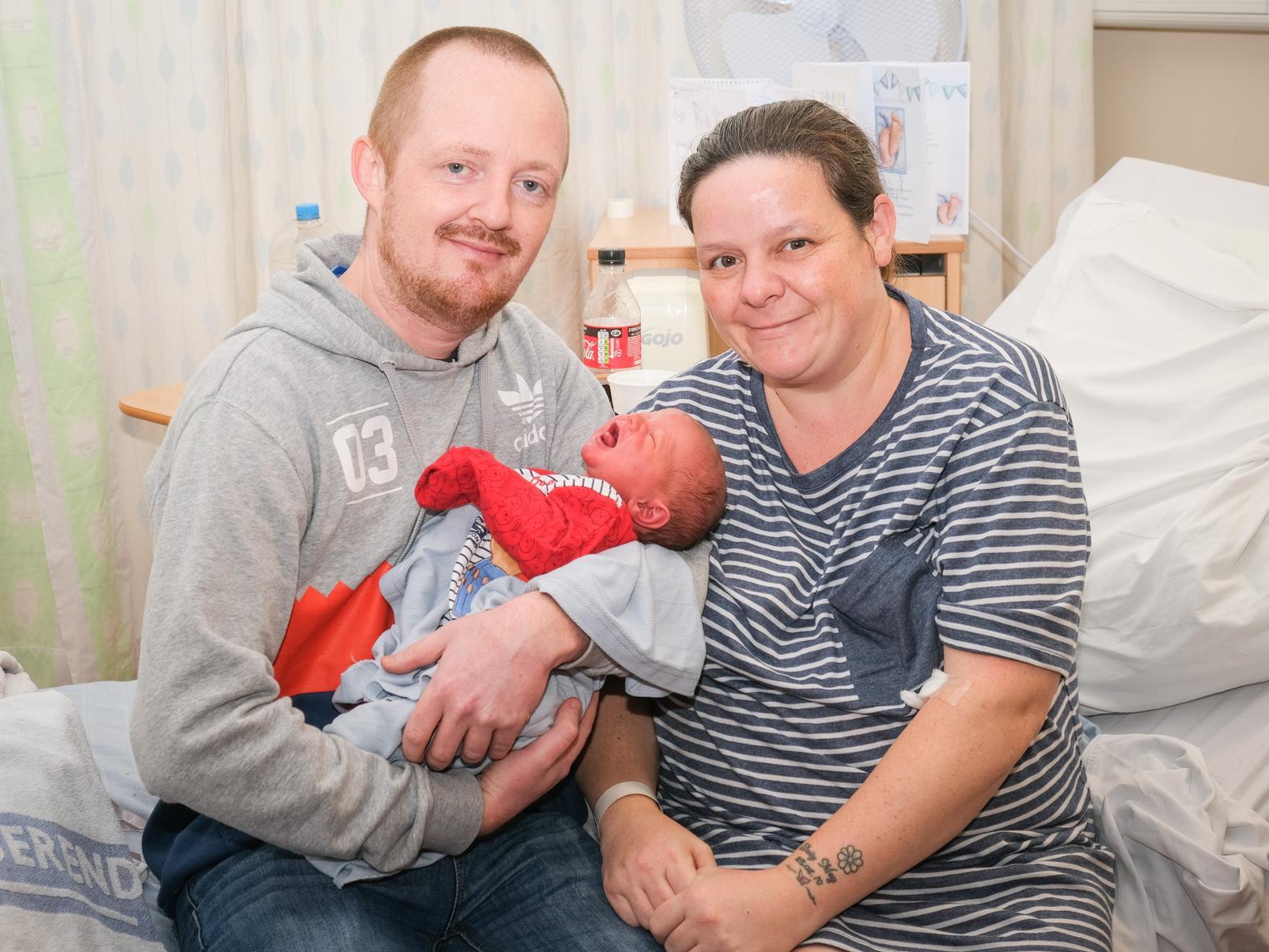 Paul John Douglas McAiney was born at Royal Preston Hospital on November 14 at 9.53am, weighing 7lb 13oz to Paul McAiney and Donna OMelia