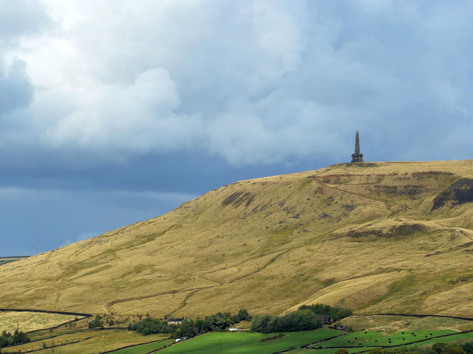 Standing high above the Calder Valley, Stoodley Pike is popular with walkers. Take in the scenic views on one of the many walks up the 400m hill to the Monument at its summit. The Monument was designed in 1854 by local architect James Green.