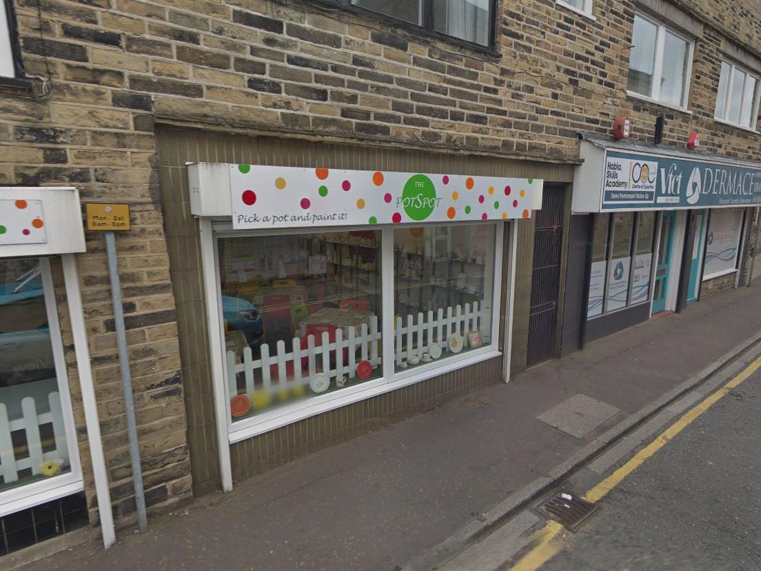 This Brighouse location featured on TripAdvisor as a place to visit. The Pottery Painting studio features over 250 items to choose from making it great for a family day out. Pic: Google Street View
