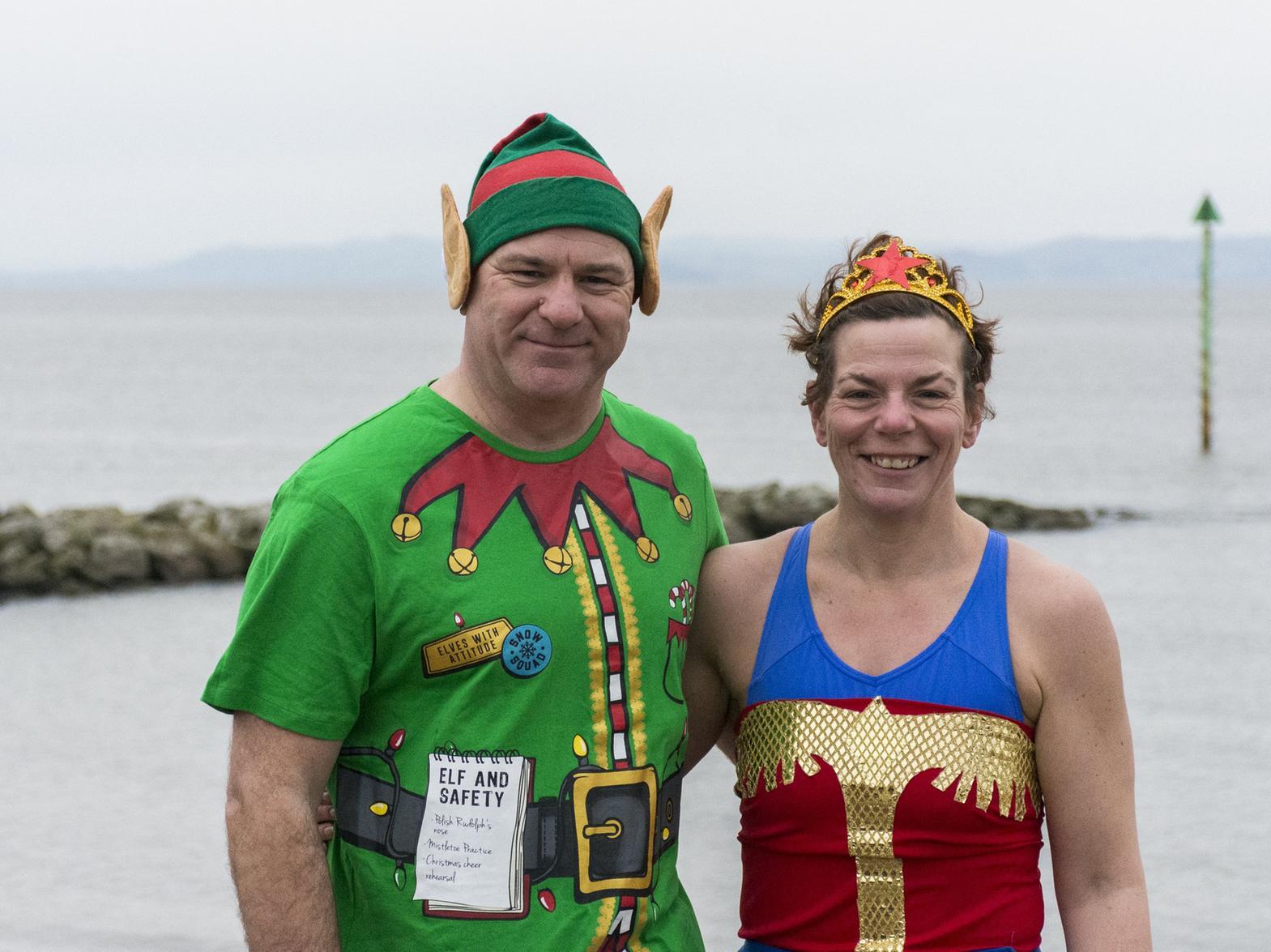 Boxing Day Dip in Morecambe in aid of St John's Hospice. Photo by Keith Douglas Photography.