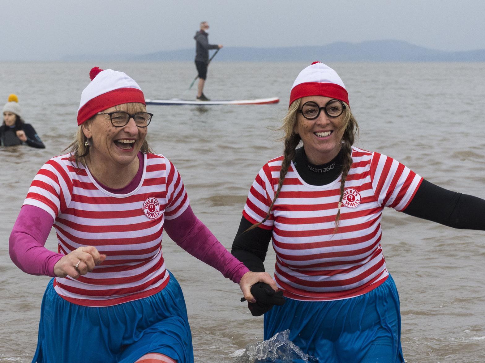 Boxing Day Dip in Morecambe in aid of St John's Hospice.