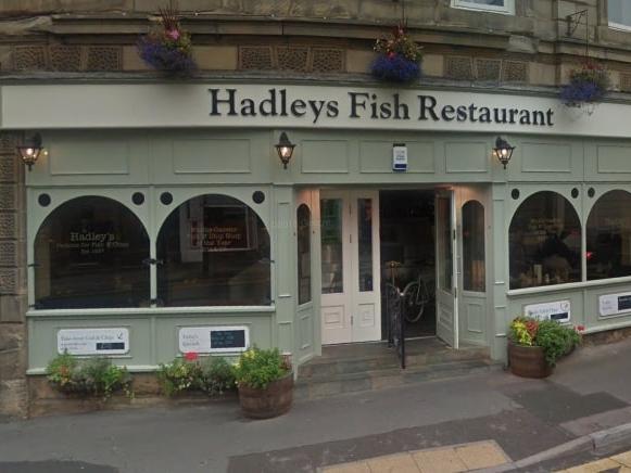 Hadley's Fish Restaurant
A reviewer said:
This was our first visit to Whitby and while wandering round the interesting little shops we were attracted to Hadley's because of the wonderful smell of proper fish and chips and the lovely inviting decor. Once inside we were not disappointed. The food was excellent value for money, well cooked and the staff very helpful and friendly. Everywhere was spotless. Well worth a visit.