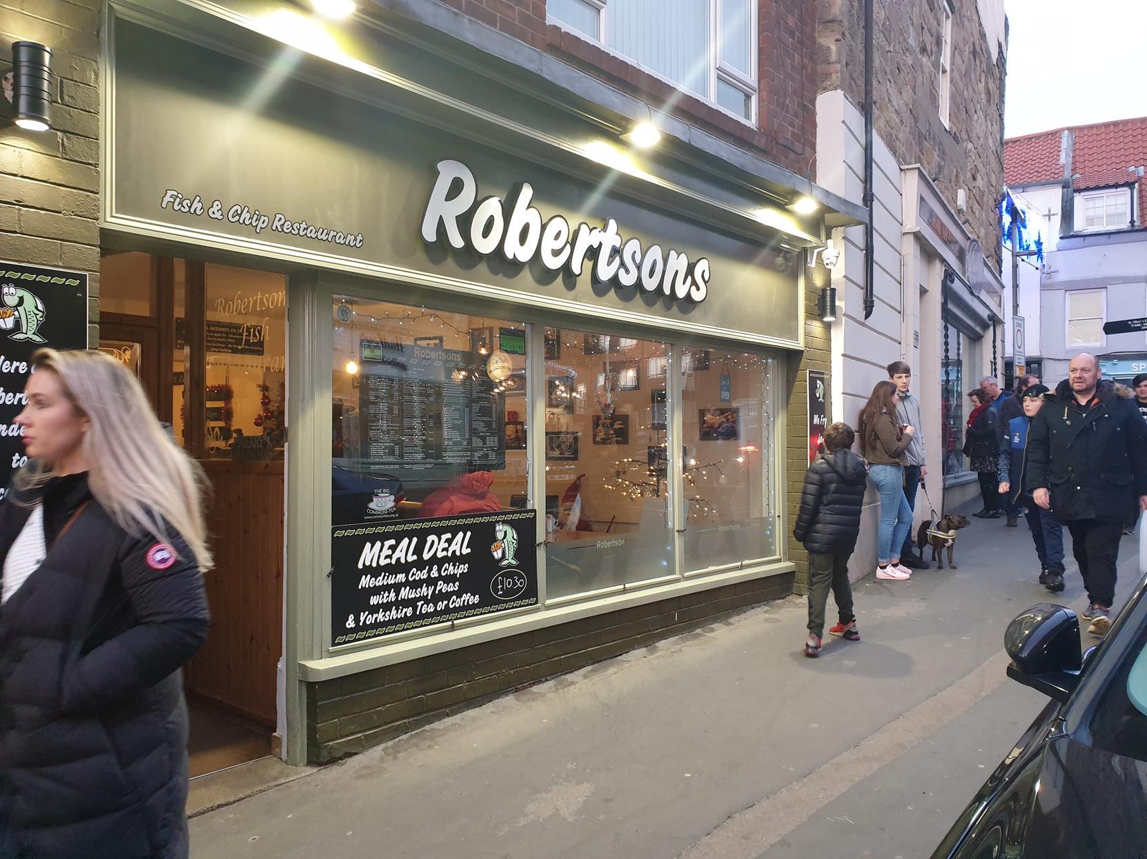 Robertsons
A reviewer said:
Great fish & chips to takeaway. Cooked fresh while you wait and packed up in a box. Friendly and quick service too. Conveniently located right by the bridge. Good menu, including good choice of chocolate options to deep-fry - but we stuck to more conventional scampi and Haddock!