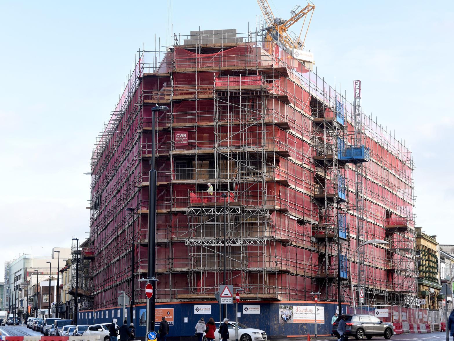 Recruitment will begin in February for staff to work at the 150-bedroom Premier Inn in Talbot Square, which will open on April 27. Facilities will include a ground floor Cookhouse restaurant which will be open to the public.