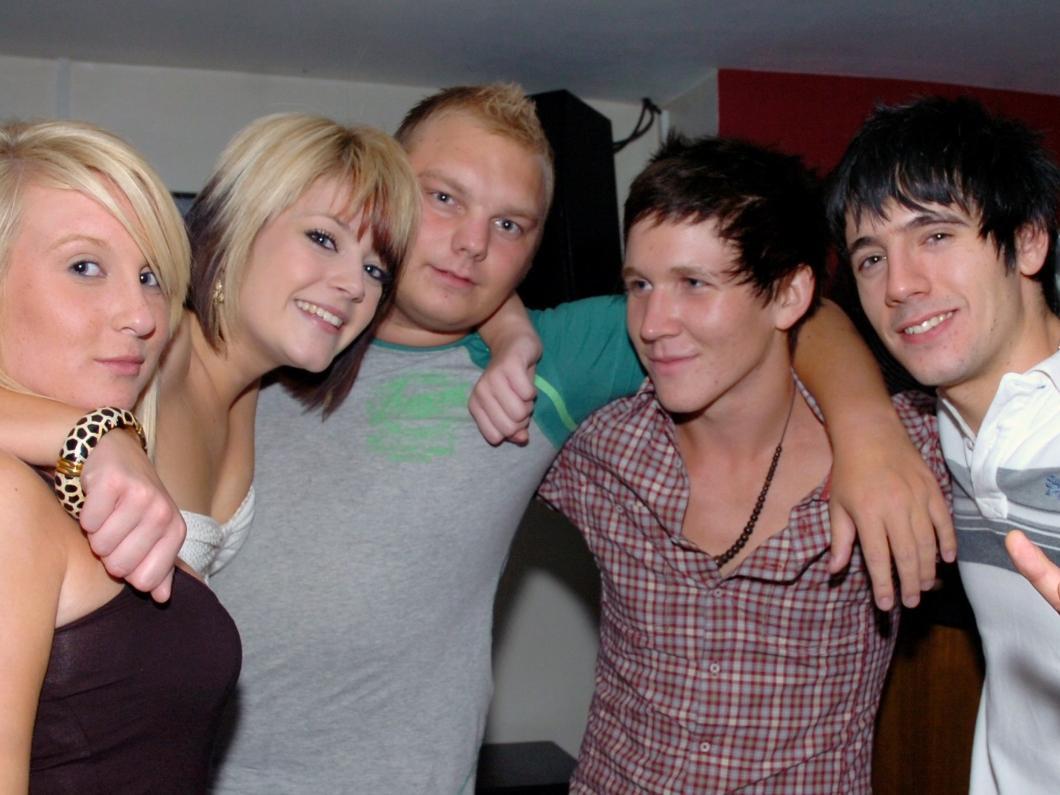 Sian, helen, Ben, Josh and Joe in 2008.