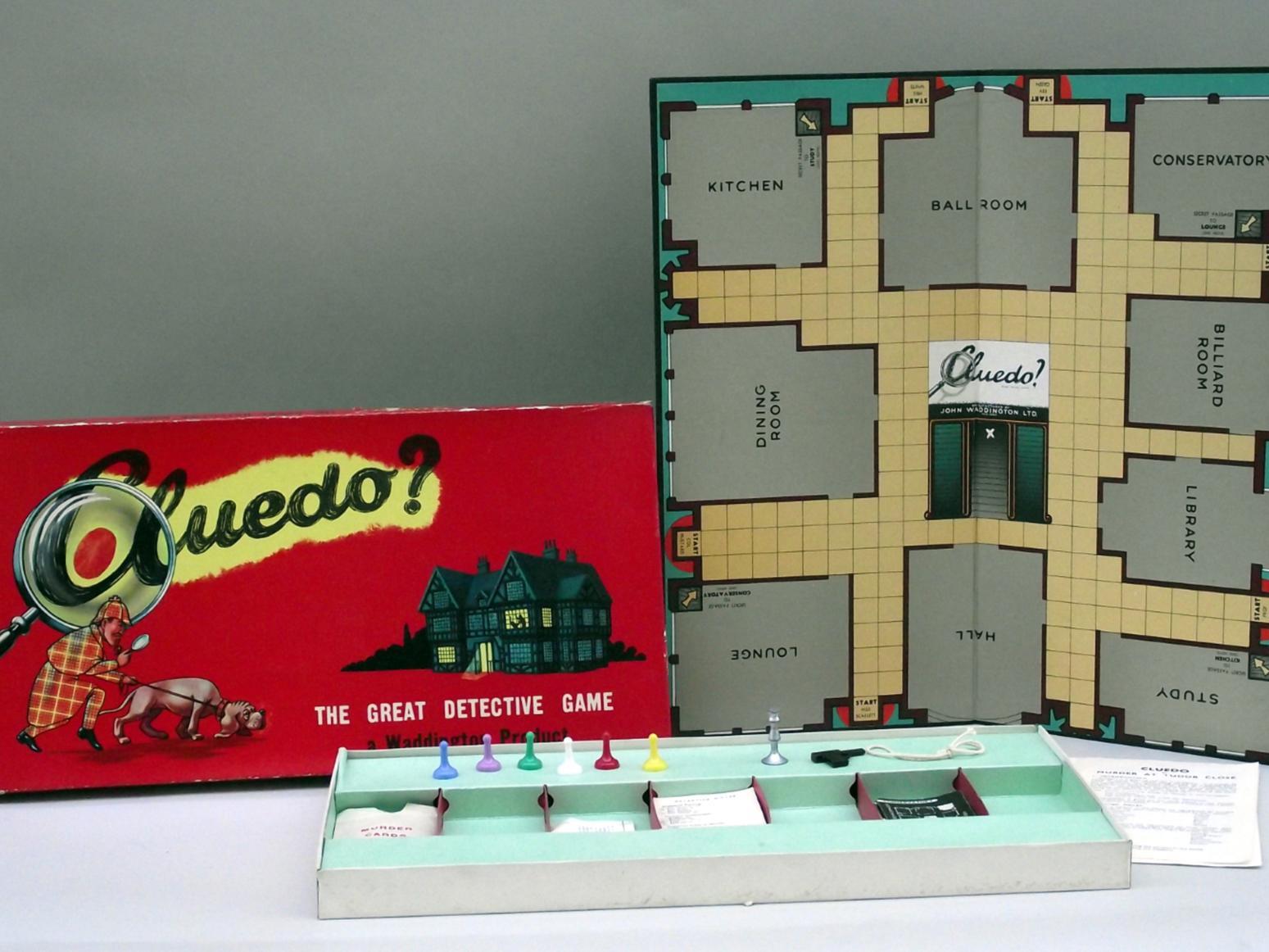 A true table top classic, Cluedo was among the most famous board games produced by Leeds-based Waddingtons.