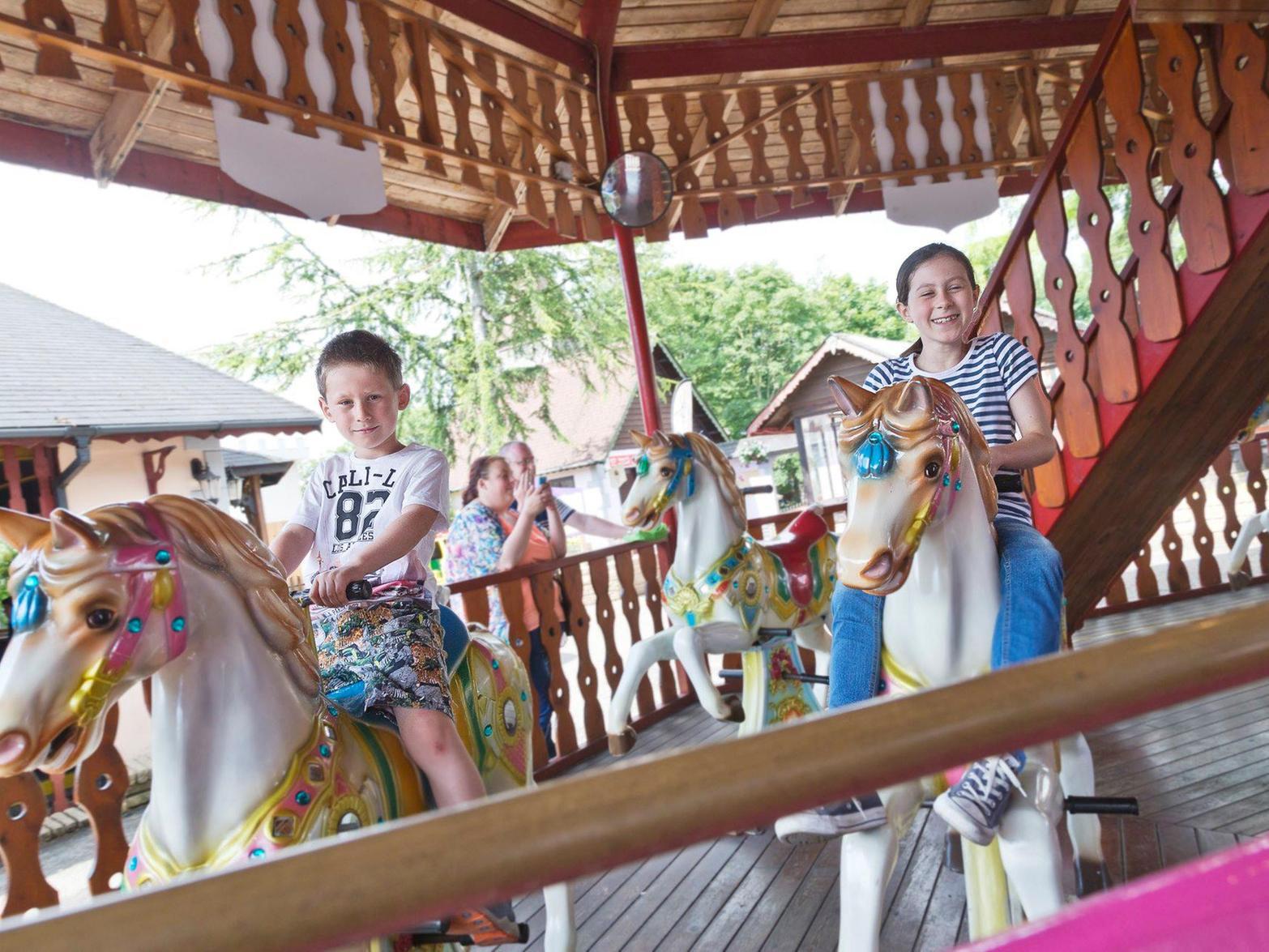 Carousel at Gulliver's Valley.