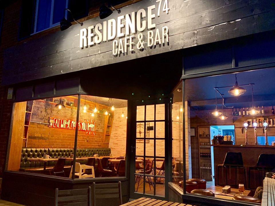 Catered for my gluten free requirements brilliantly - wrote one reviewer who dined at Residence 74. They added that the food was great and the waiter laid back and super friendly.