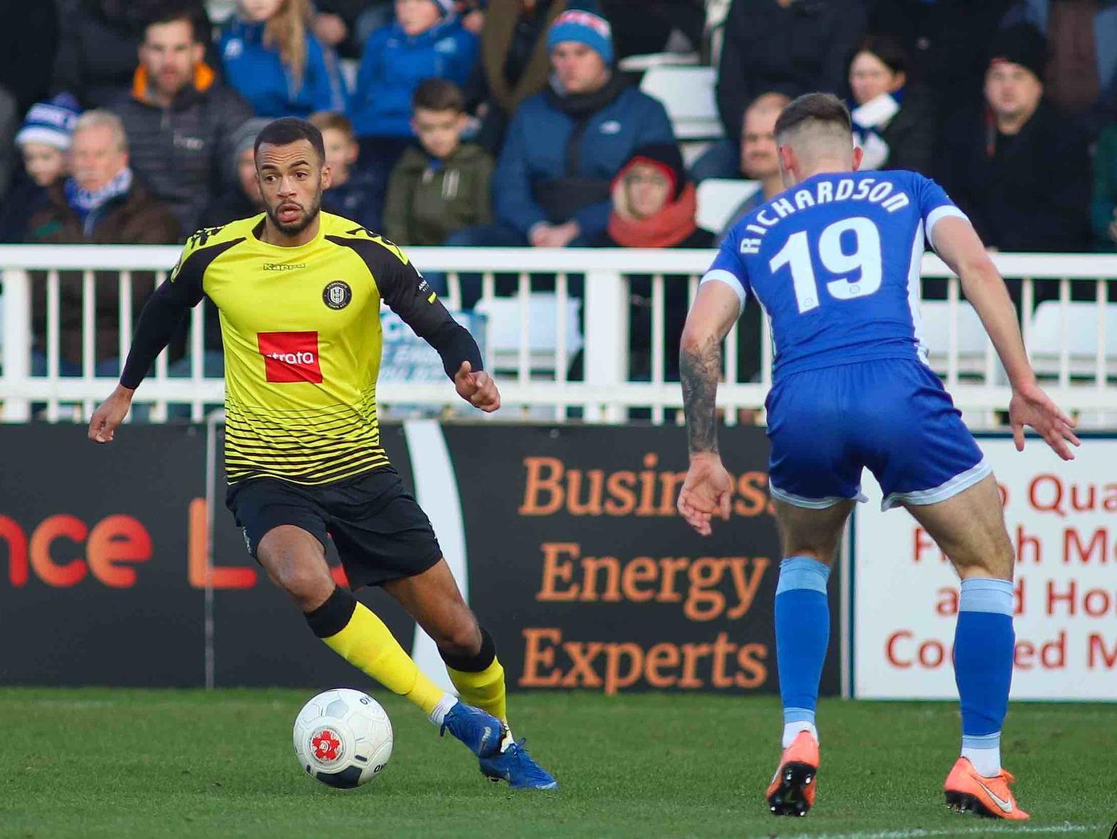 Warren Burrell 8. Another solid showing out of position at left-back. Committed, disciplined and only denied what looked a certain goal by Gary Liddle's excellent first-half block.