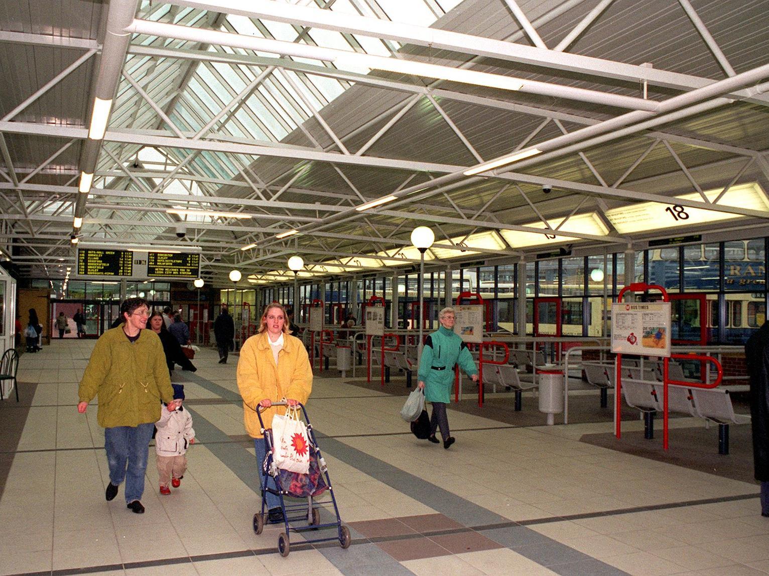 Leeds City bus station was rebuilt and reopened with National Express relocating to the site. Other bus stations on Lady Lane and Wellington Street were closed when the new station opened in March 1996.