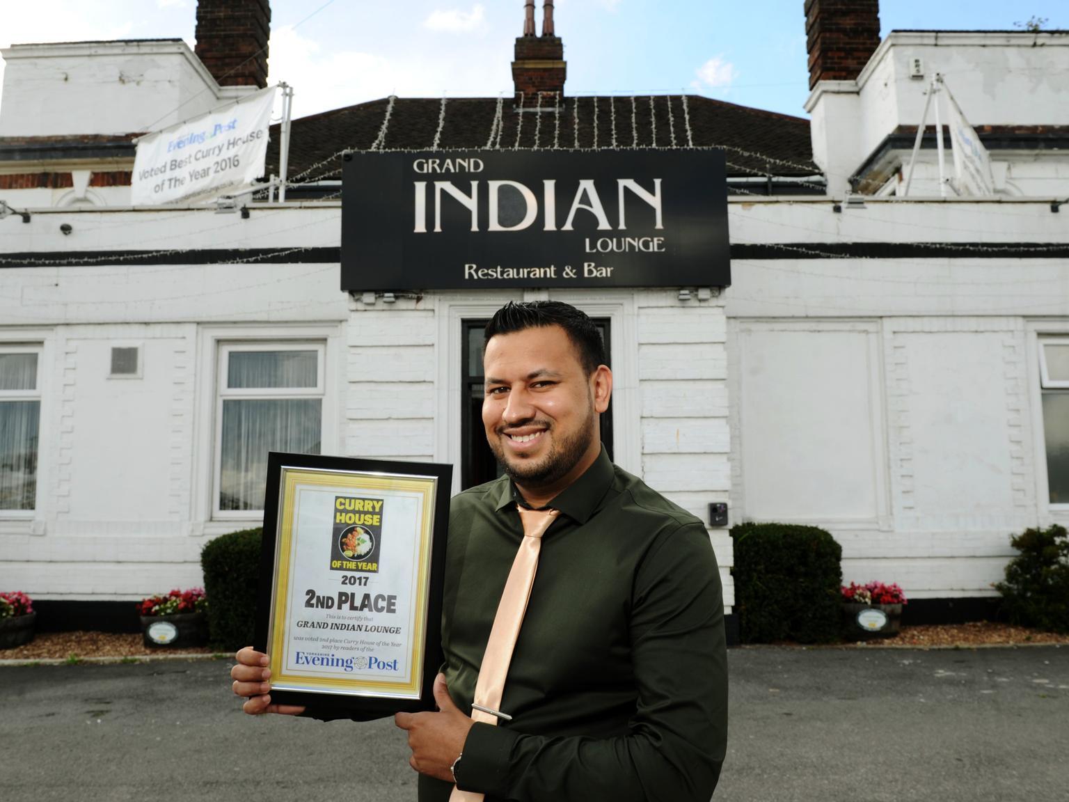 Grand Indian Lounge, in Wakefield Road, has a rating of 4.6 stars from 452 Google reviews. A customer at Grand Indian Lounge said: “Just got back from a beautiful meal here. Was recommended by a friend who's been going for years. Amazing food, fantastic friendly staff, will be definitely be back again soon and will recommend to everyone!!”